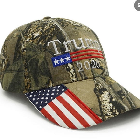 Other - New Trump 2020 Army green Camouflage Hat